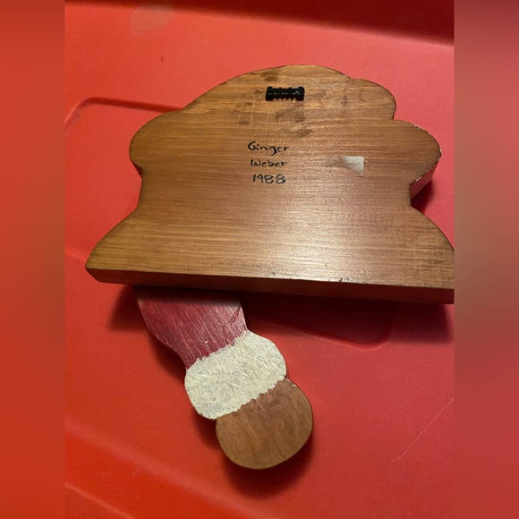 Vintage 80’s Shelf Sitter / Door Hanger - Picture 2 of 2